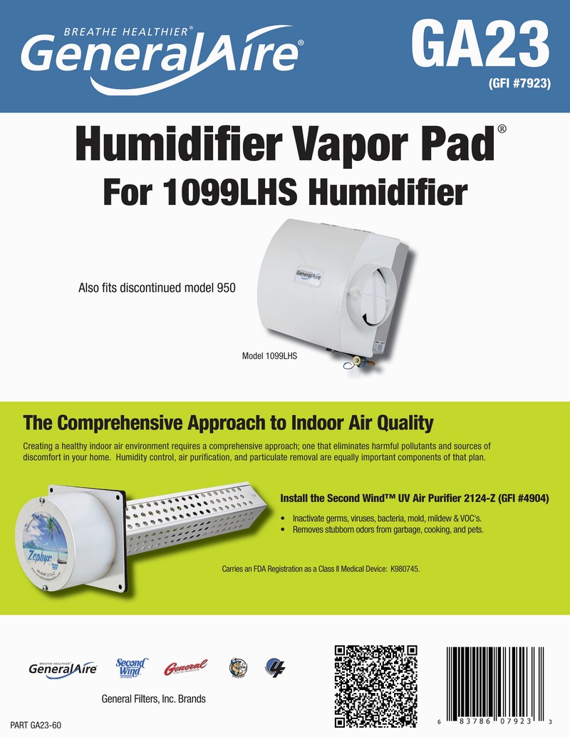  - Humidifier Pads